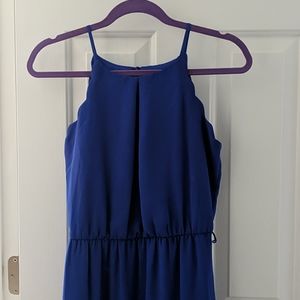 Beautiful blue maxi dress